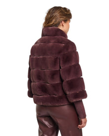 PLUSH FAUX FUR JACKET