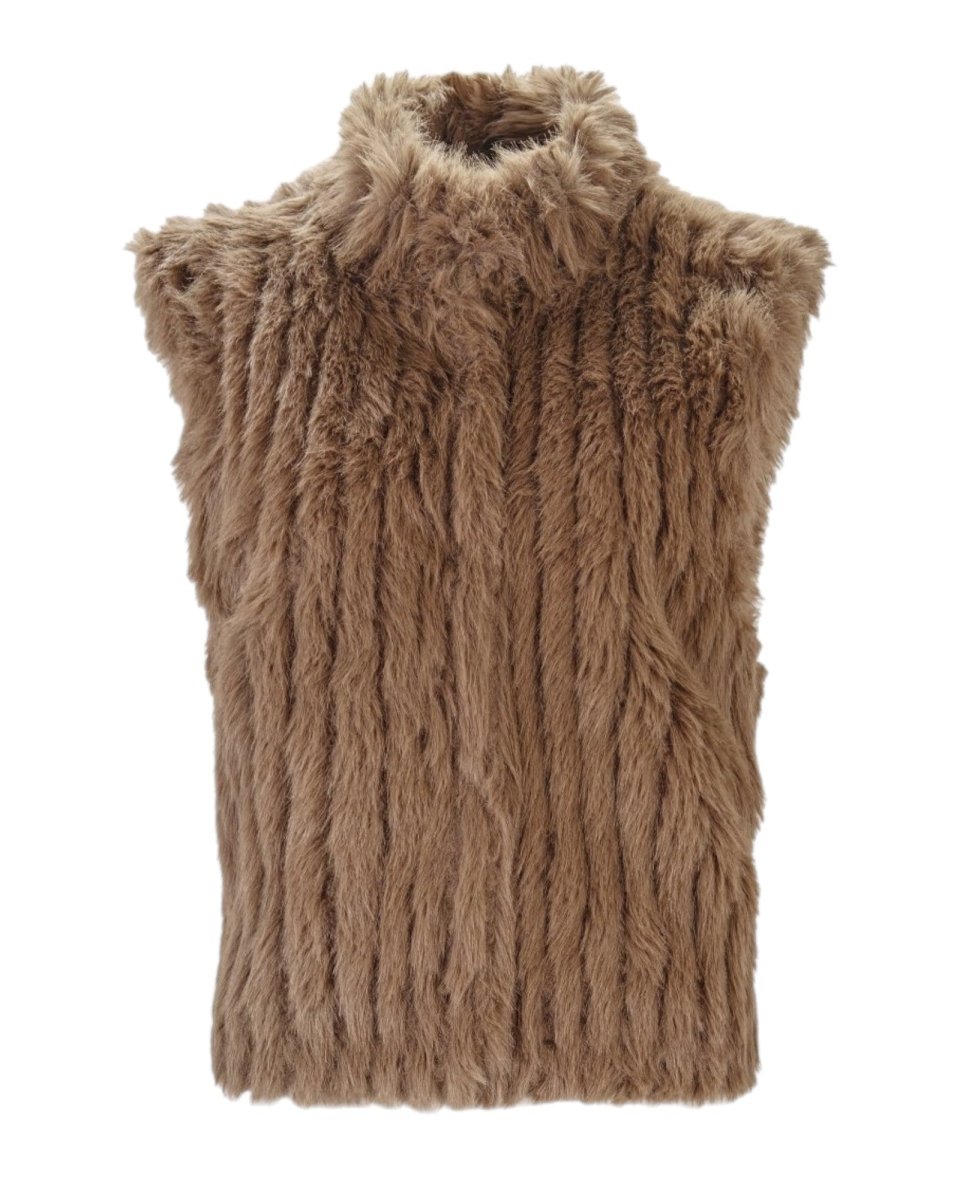 PLUSH FUR VEST - Nakhle.Ets - Vests