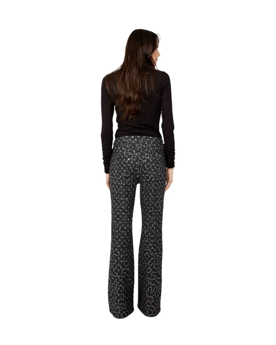 PRINTED FLARE PANT