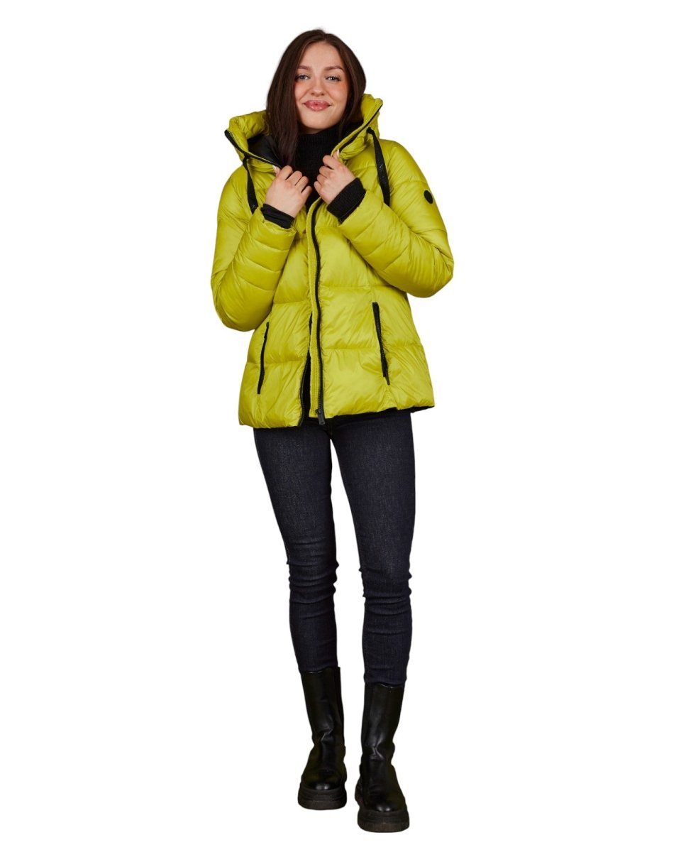 PUFFER HOODED JACKET