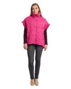 PUFFER QUILTED CAPE