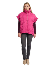 PUFFER QUILTED CAPE
