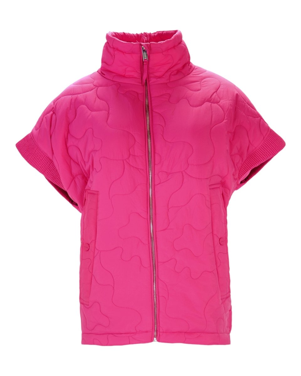 PUFFER QUILTED CAPE