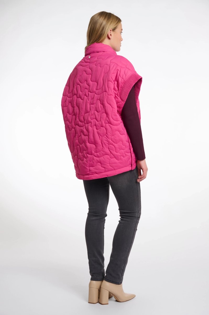 PUFFER QUILTED CAPE