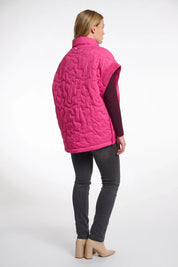 PUFFER QUILTED CAPE