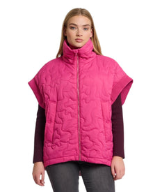 PUFFER QUILTED CAPE