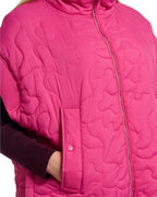 PUFFER QUILTED CAPE