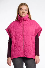 PUFFER QUILTED CAPE
