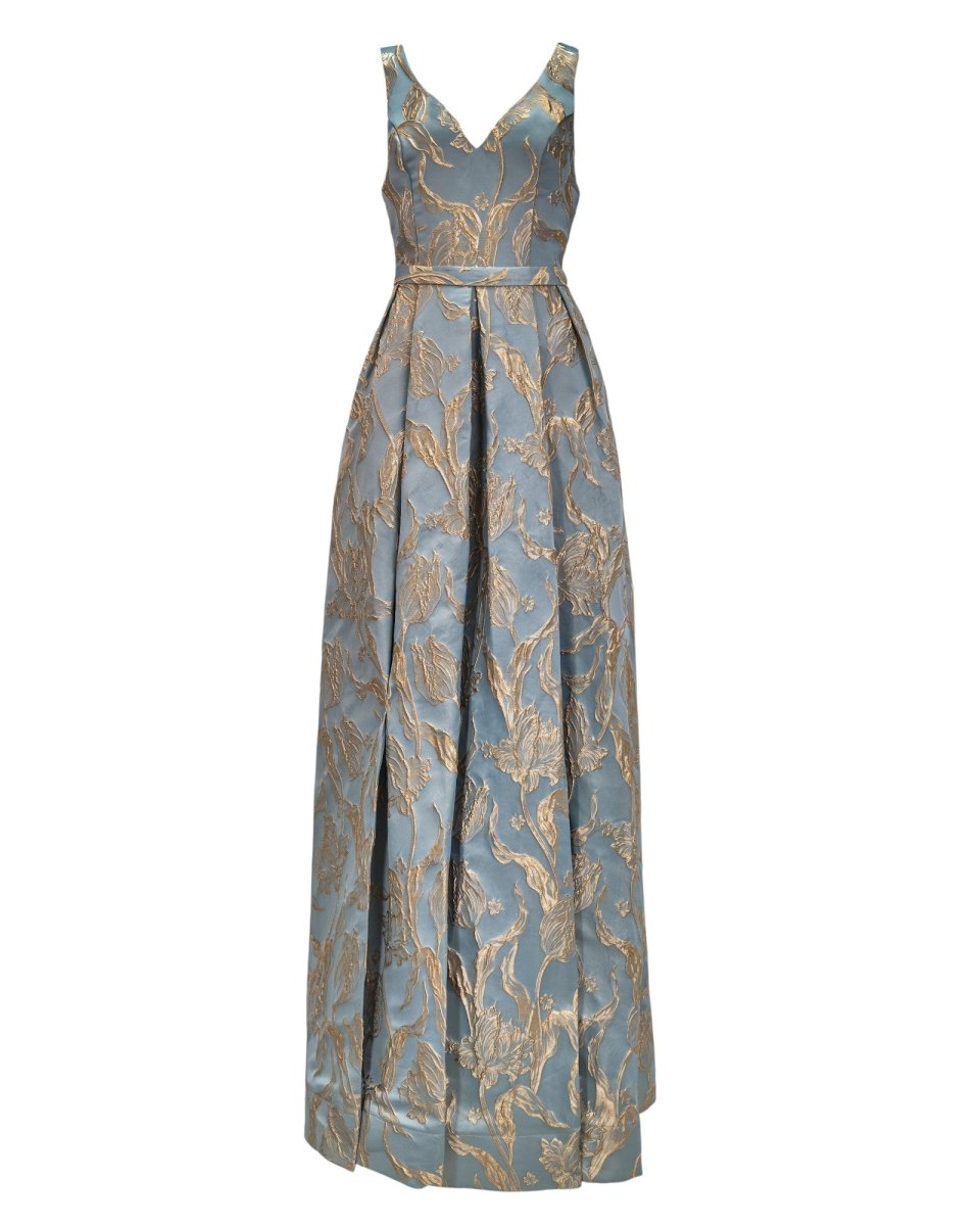REGAL BROCADE BALLGOWN