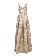 REGAL BROCADE BALLGOWN