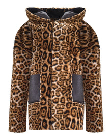 REVERSIBLE LEOPARD COAT