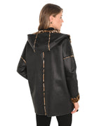 REVERSIBLE LEOPARD COAT