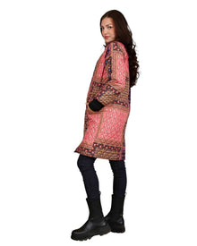 REVERSIBLE PATCHWORK QUILTED COAT