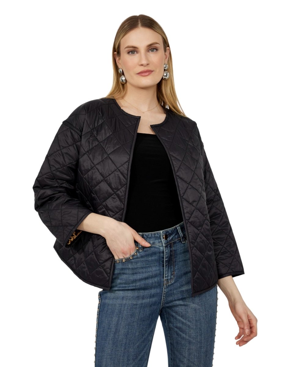 REVERSIBLE QUILTED JACKET