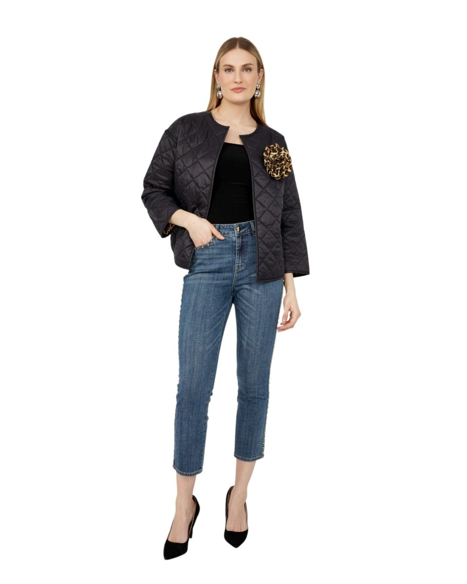 REVERSIBLE QUILTED JACKET