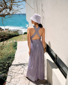 RUCHED SHIMMER EVENING GOWN