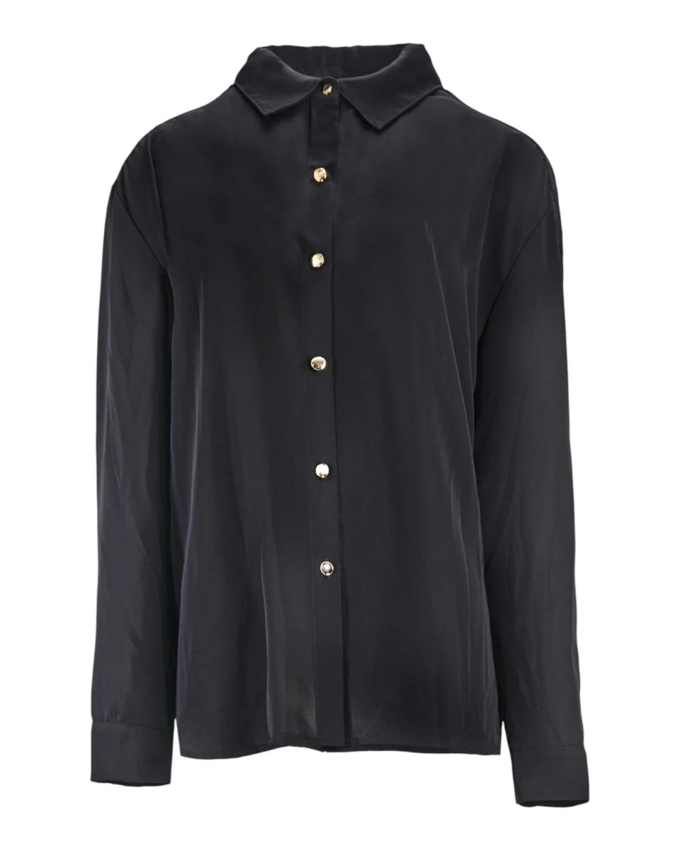 SATIN BUTTON - DOWN SHIRT
