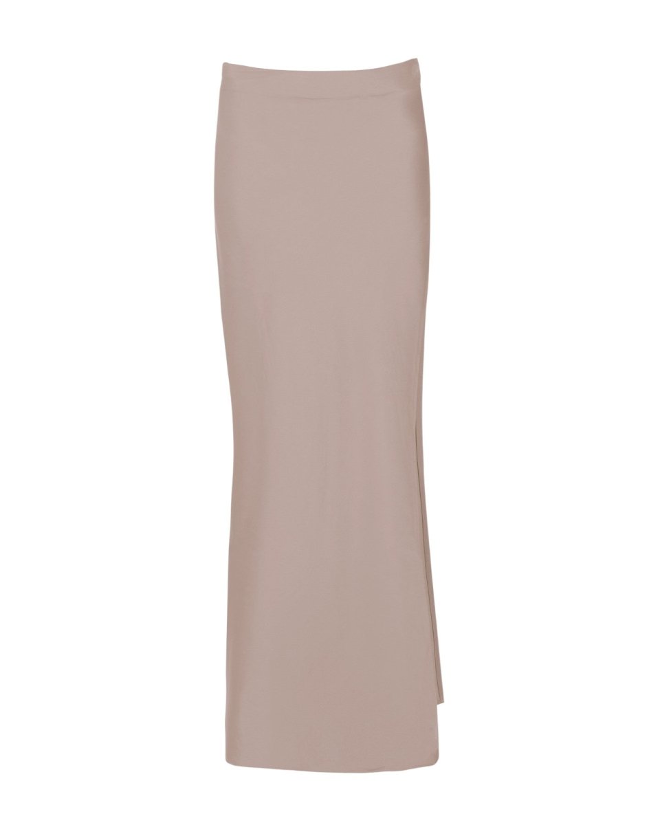 SATIN LONG SKIRT - Nakhle.Ets - Long Skirts