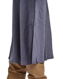 SATIN LONG SKIRT