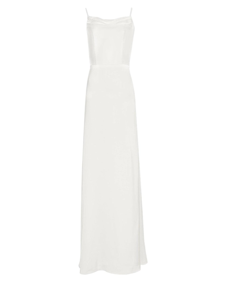 SATIN SLIP MAXI DRESS