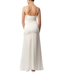 SATIN SLIP MAXI DRESS