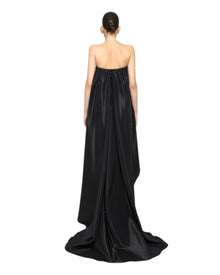 SEQUIN DRAPE GOWN
