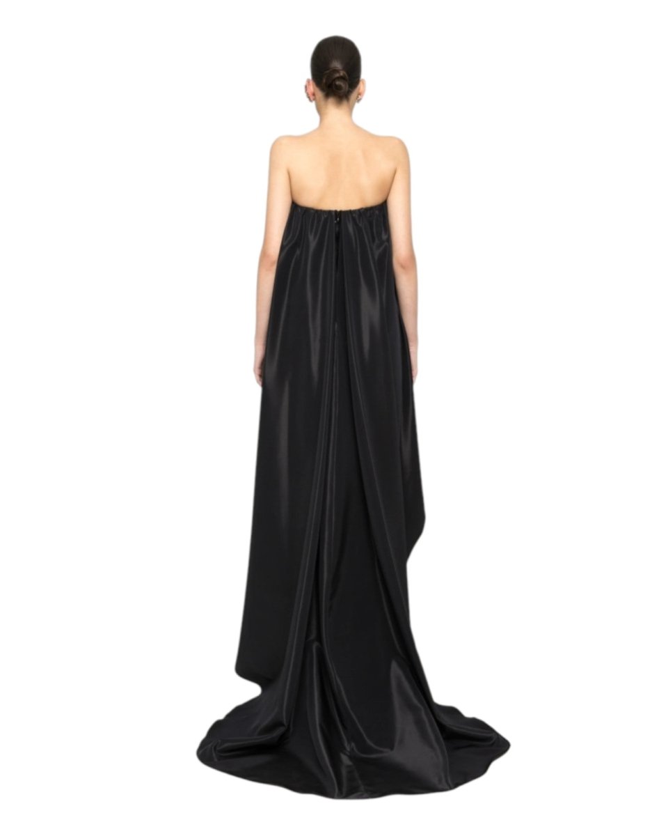 SEQUIN DRAPE GOWN - Nakhle.Ets - Dresses
