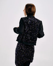 SEQUIN JACKET SKIRT SET