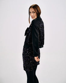 SEQUIN JACKET SKIRT SET