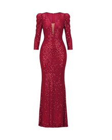 SEQUIN MERMAID EVENING GOWN