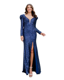 SEQUIN MERMAID EVENING GOWN