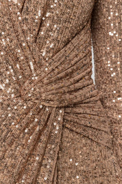 SEQUIN TWIST GOWN - Nakhle.Ets - Dresses
