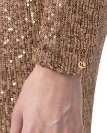 SEQUIN TWIST GOWN