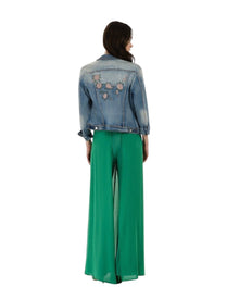 SHEER FLOWY PALAZZO PANTS