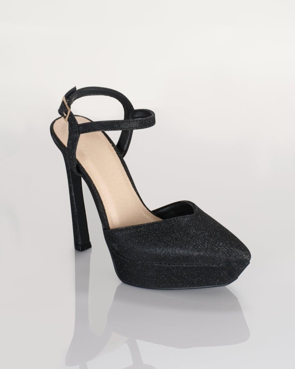 SLEEK PLATFORM STRAP HEELS