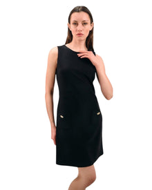 SLEEVELESS POCKET DRESS