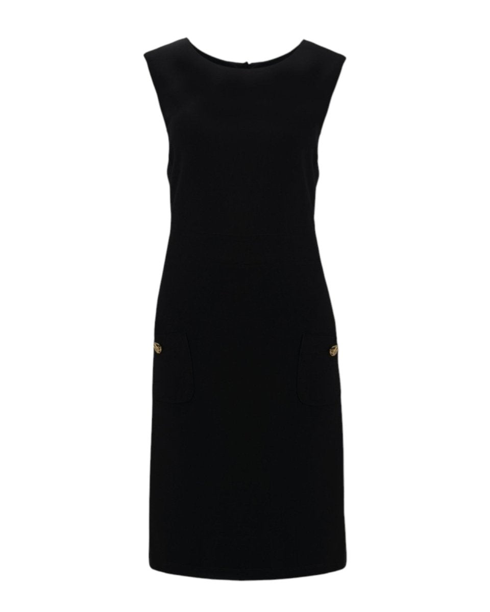 SLEEVELESS POCKET DRESS