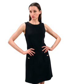 SLEEVELESS POCKET DRESS