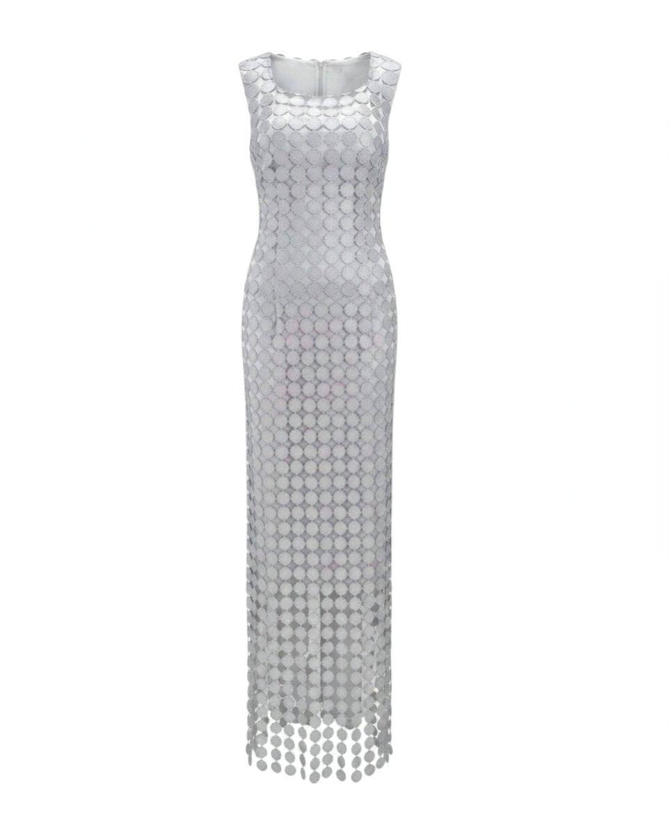 SLEEVELESS TEXTURED TOP & SKIRT SET