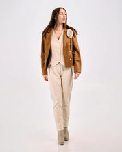 SLEEVELESS VEST & TROUSER SET