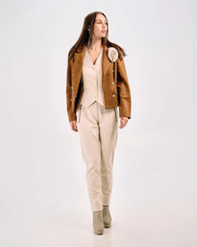SLEEVELESS VEST & TROUSER SET