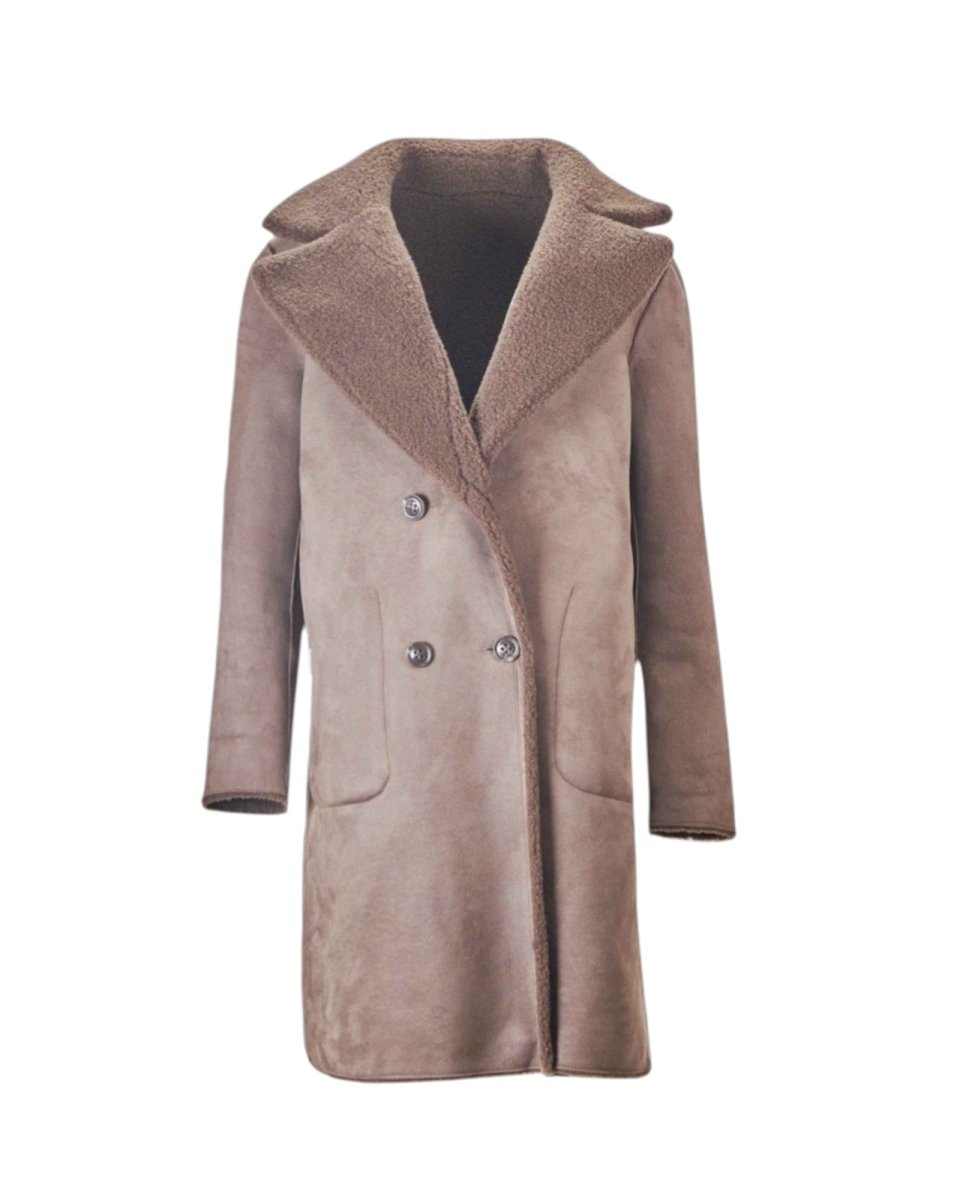 SNAKE-PRINT TAILORED COAT