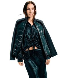 SPORT-INSPIRED ZIP JACKET