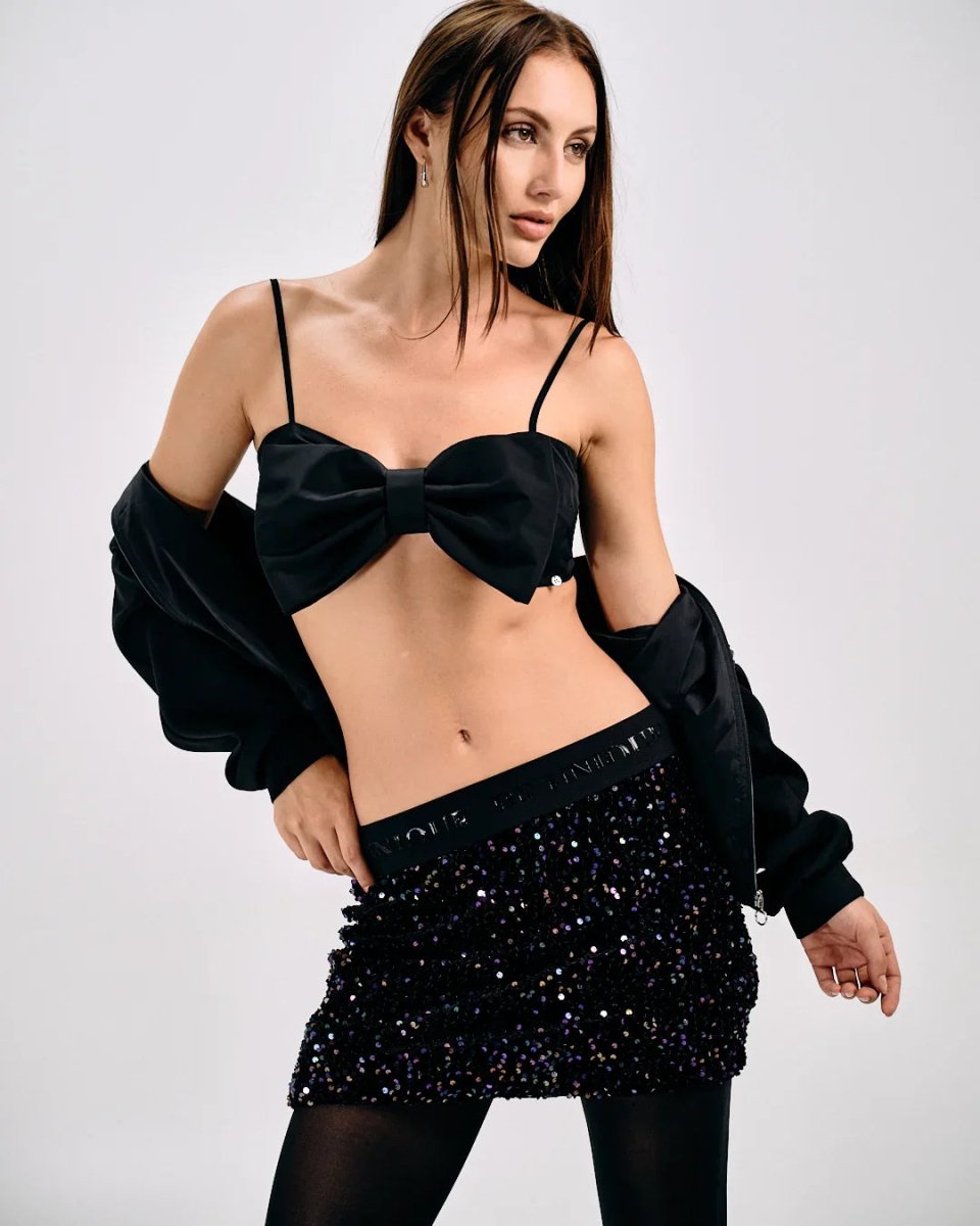 STATEMENT BOW CROP TOP