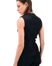 STATEMENT SLEEVELESS TOP