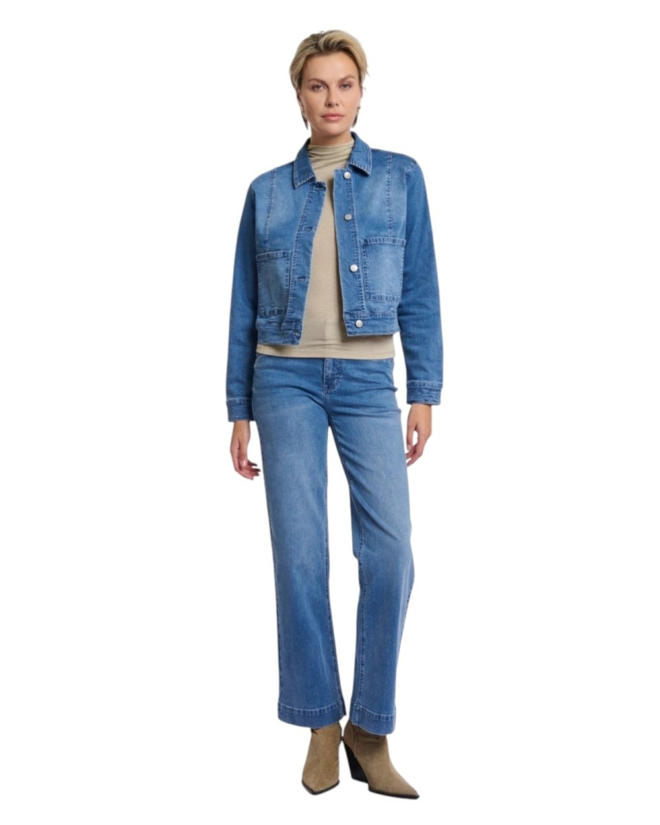 STRAIGHT DENIM JEANS