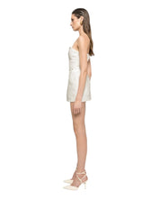 STRAPLESS TEXTURED MINI DRESS - Nakhle.Ets - Dresses
