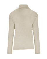 STRETCH JERSEY TURTLENECK