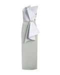 STRUCTURED BOW DRESS