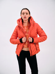 PUFFER HOODED JACKET